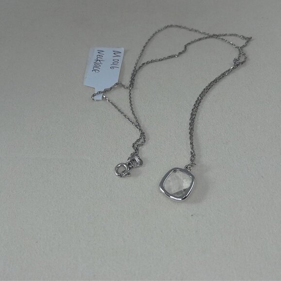 Sterling Silver DBJ Pendant Necklace – 17” - Picture 2 of 5